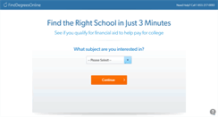 Desktop Screenshot of counselingdegreeprogramsonline.com